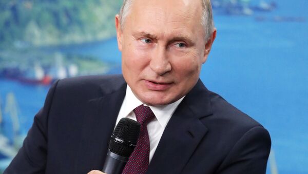 Vladímir Putin, presidente Rusia - Sputnik Mundo