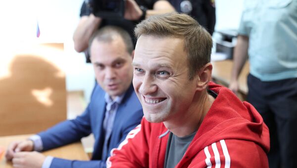 El político ruso Alexéi Navalni - Sputnik Mundo