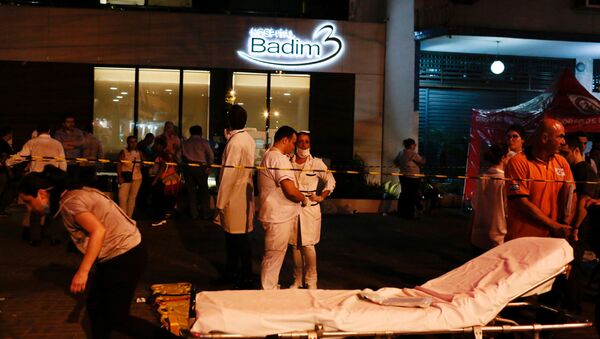 Situación en el hospital Badim en Río de Janeiro tras el incendio - Sputnik Mundo