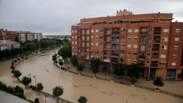 Las inundaciones en el sur de España - Sputnik Mundo