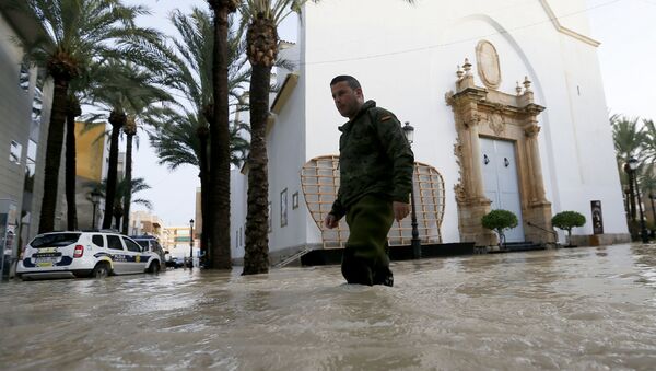 Inundaciones en España, la Comunidad Valenciana - Sputnik Mundo