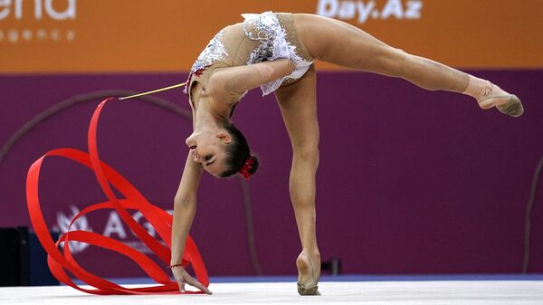 La gimnasta rusa (imagen referencial) - Sputnik Mundo