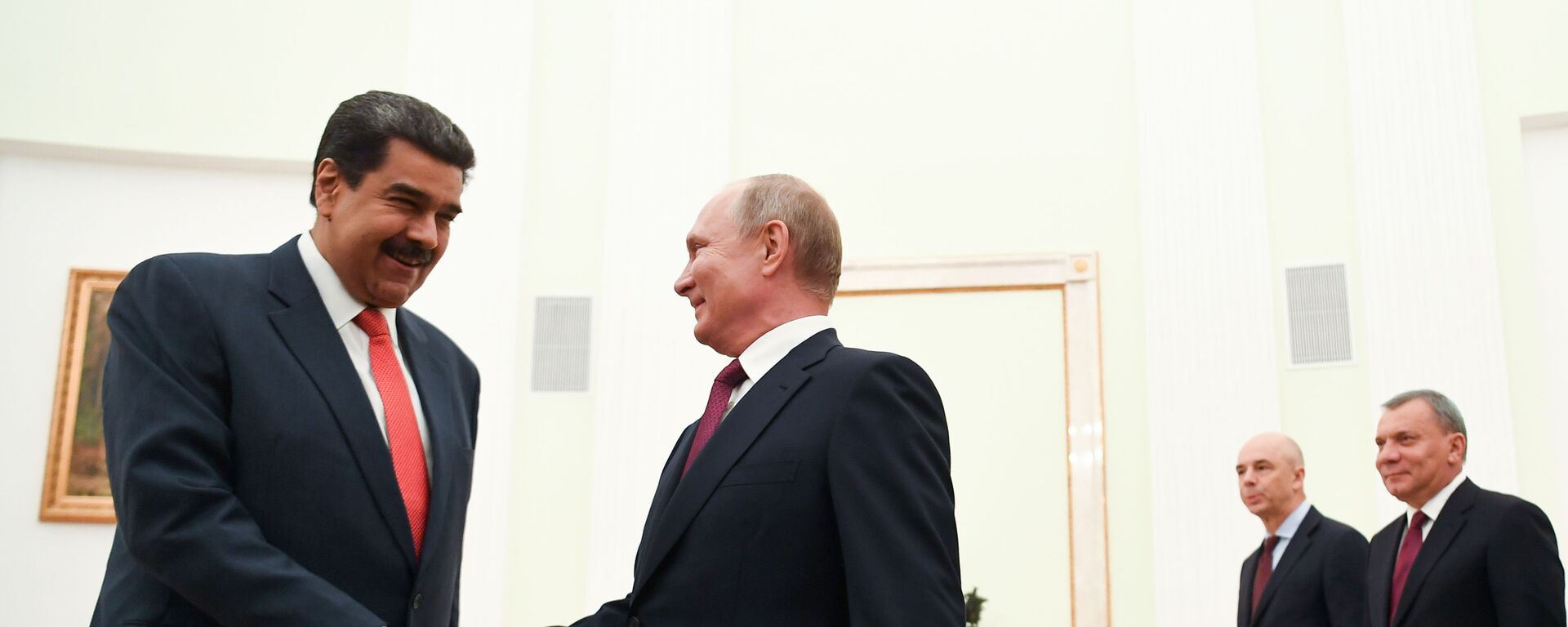 El presidente de Venezuela, Nicolás Maduro junto al presidente de Rusia, Vladímir Putin - Sputnik Mundo, 1920, 27.09.2022