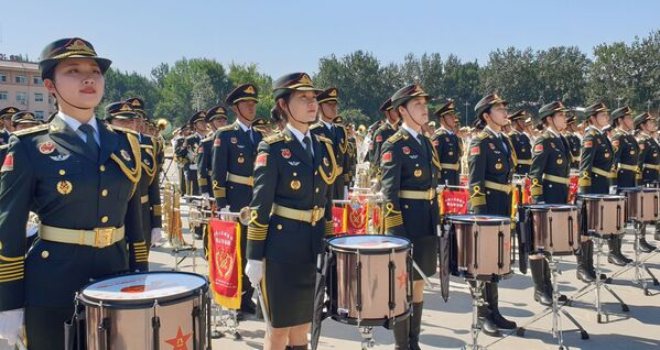 Репетиция парада в честь 70-летия образования КНР - Sputnik Mundo