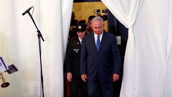 Benjamín Netanyahu, primer ministro israelí en funciones - Sputnik Mundo