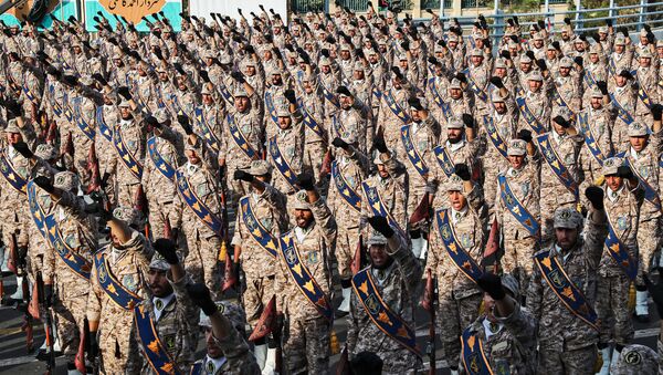 Desfile militar de la Guardia Revolucionaria de Irán - Sputnik Mundo