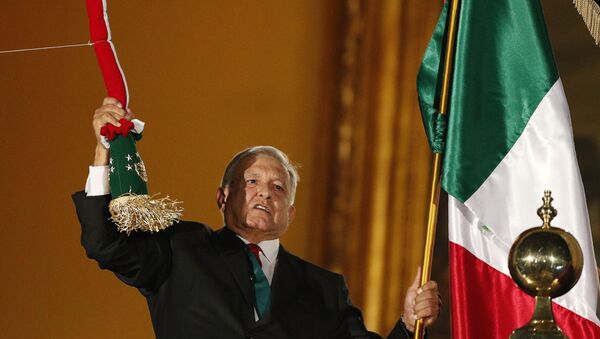Andrés Manuel López Obrador el presidente de México - Sputnik Mundo