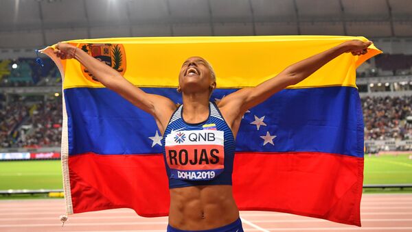 Yulimar Rojas, atleta venezolana  - Sputnik Mundo