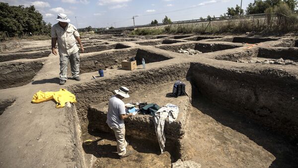 Ciudad de 5.000 años de antigüedad hallada en Israel - Sputnik Mundo