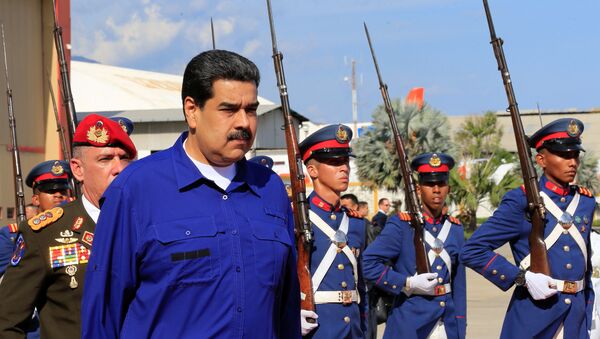 Nicolás Maduro, presidente de Venezuela, en su llegada al aeropuerto internacional Simón Bolívar - Sputnik Mundo