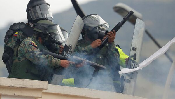 Fuerzas de seguridad de Ecuador - Sputnik Mundo