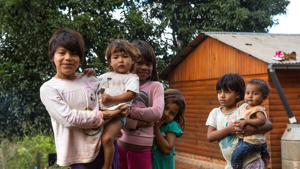 Niños atendidos por Unicef Argentina - Sputnik Mundo