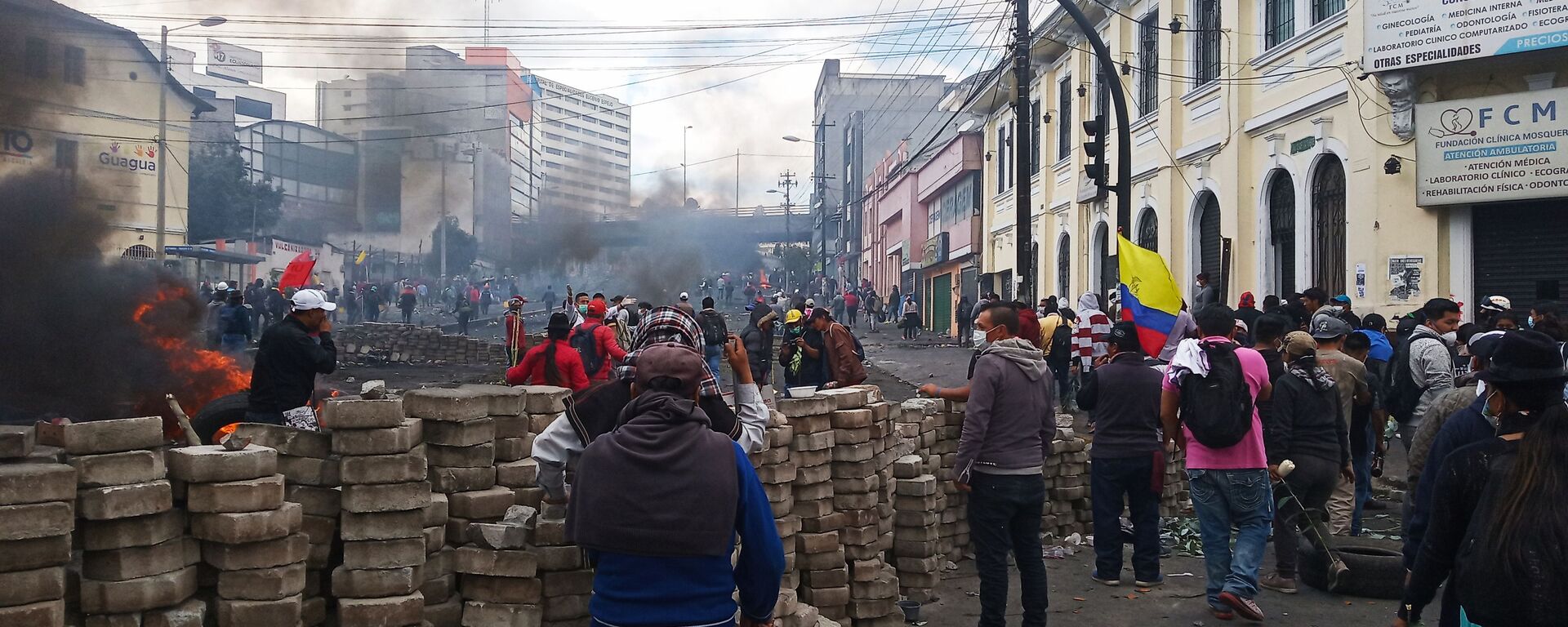 Protestas en Quito - Sputnik Mundo, 1920, 28.06.2022