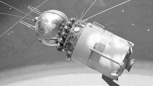 la primera nave espacial Vosjod 1 - Sputnik Mundo