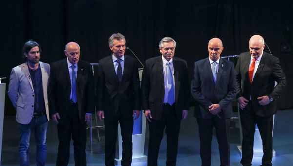 Los candidatos presidenciales de Argentina  - Sputnik Mundo