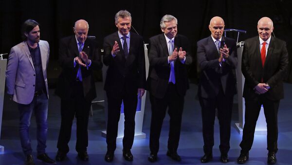 Los candidatos a la Presidencia de Argentina  - Sputnik Mundo