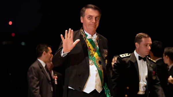 El presidente brasileño, Jair Bolsonaro - Sputnik Mundo