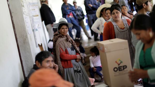 Elecciones presidenciales en Bolivia - Sputnik Mundo