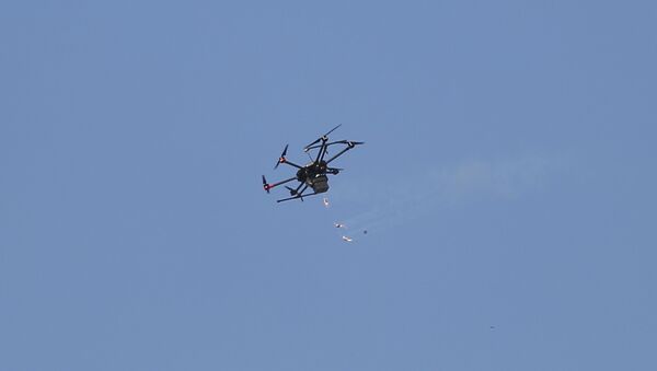 Un dron israelí - Sputnik Mundo