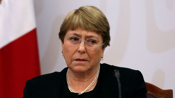 Michelle Bachelet, Alta Comisionada de la ONU para los DDHH - Sputnik Mundo