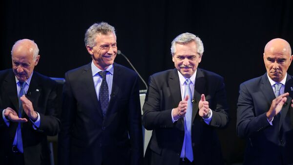 Los candidatos a la presidencia argentina - Sputnik Mundo
