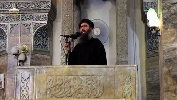  Abu Bakr Baghdadi, líder terrorista del ISIS (archivo) - Sputnik Mundo