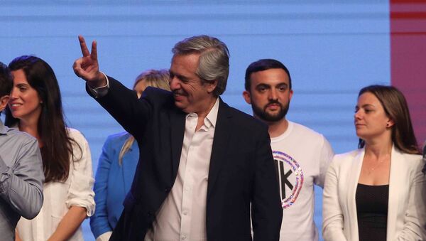 Alberto Fernández, el ganador de los comicios presidenciales en Argentina - Sputnik Mundo