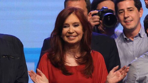 Cristina Fernández de Kirchner, senadora y vicepresidenta electa de Argentina - Sputnik Mundo