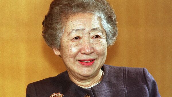 Sadako Ogata, la primera mujer alta comisionada de ACNUR  - Sputnik Mundo