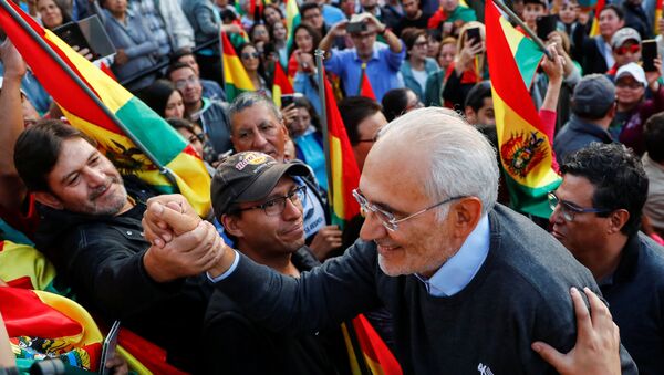 Carlos Mesa, candidato opositor boliviano - Sputnik Mundo