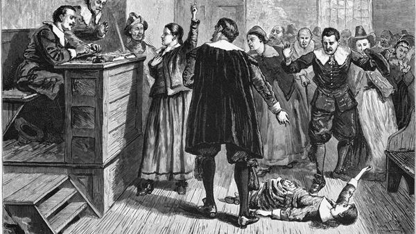 Ilustración de los juicios de Salem en 1692 - Sputnik Mundo
