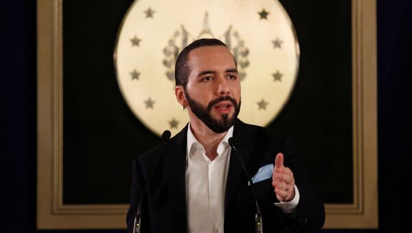 Nayib Bukele, el presidente de El Salvador - Sputnik Mundo