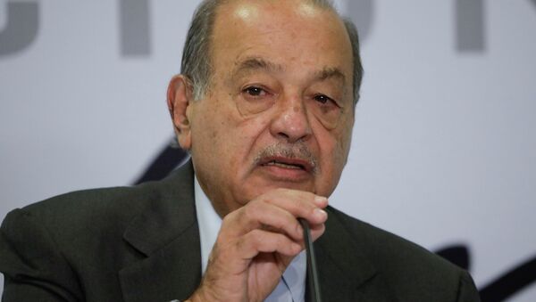Carlos Slim, empresario multimillonario mexicano - Sputnik Mundo