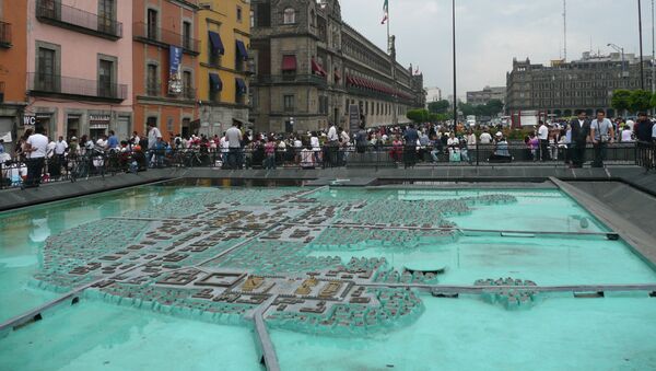 El modelo de Tenochtitlan en la Ciudad de México - Sputnik Mundo