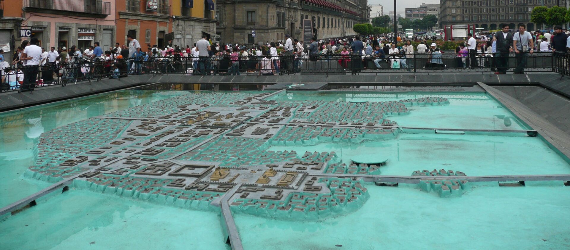 El modelo de Tenochtitlan en la Ciudad de México - Sputnik Mundo, 1920, 13.08.2020
