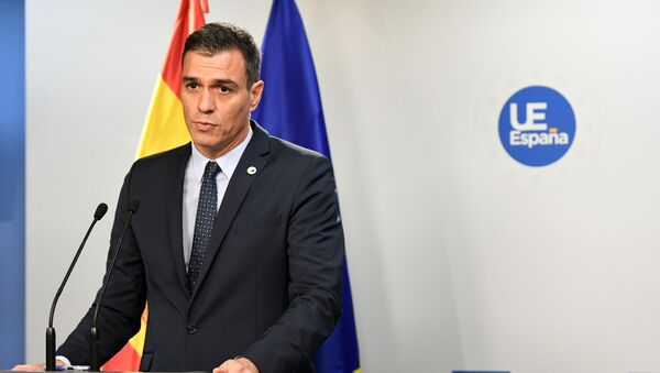 Pedro Sánchez, presidente del Gobierno de España en funciones - Sputnik Mundo
