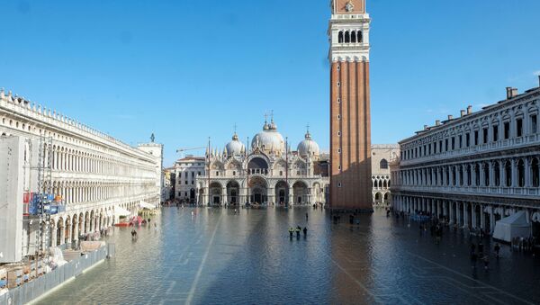 Inundación en Venecia - Sputnik Mundo