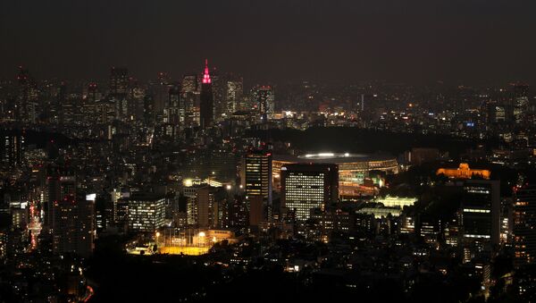 Una vista del estadio olímpico en Tokio - Sputnik Mundo