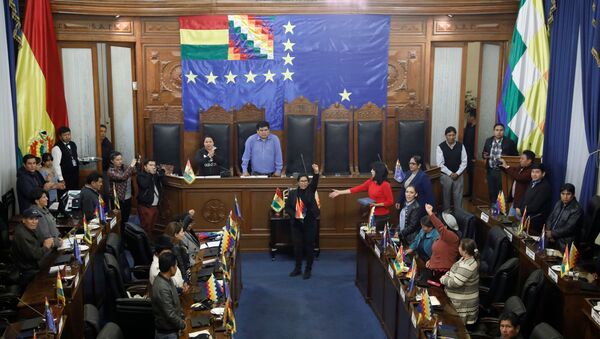 Parlamento de Bolivia - Sputnik Mundo