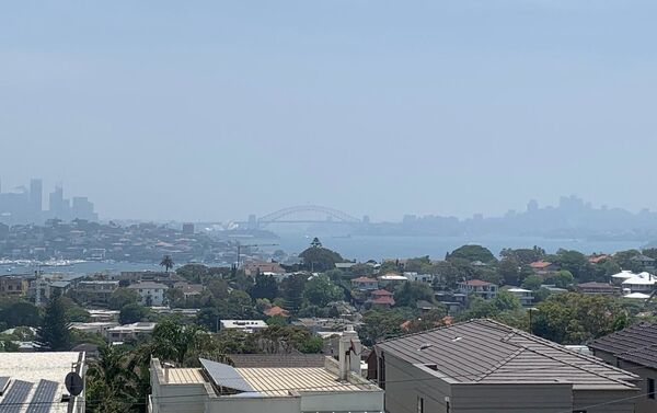 Incendios en Australia - Humo en la ciudad de Sidney - Sputnik Mundo