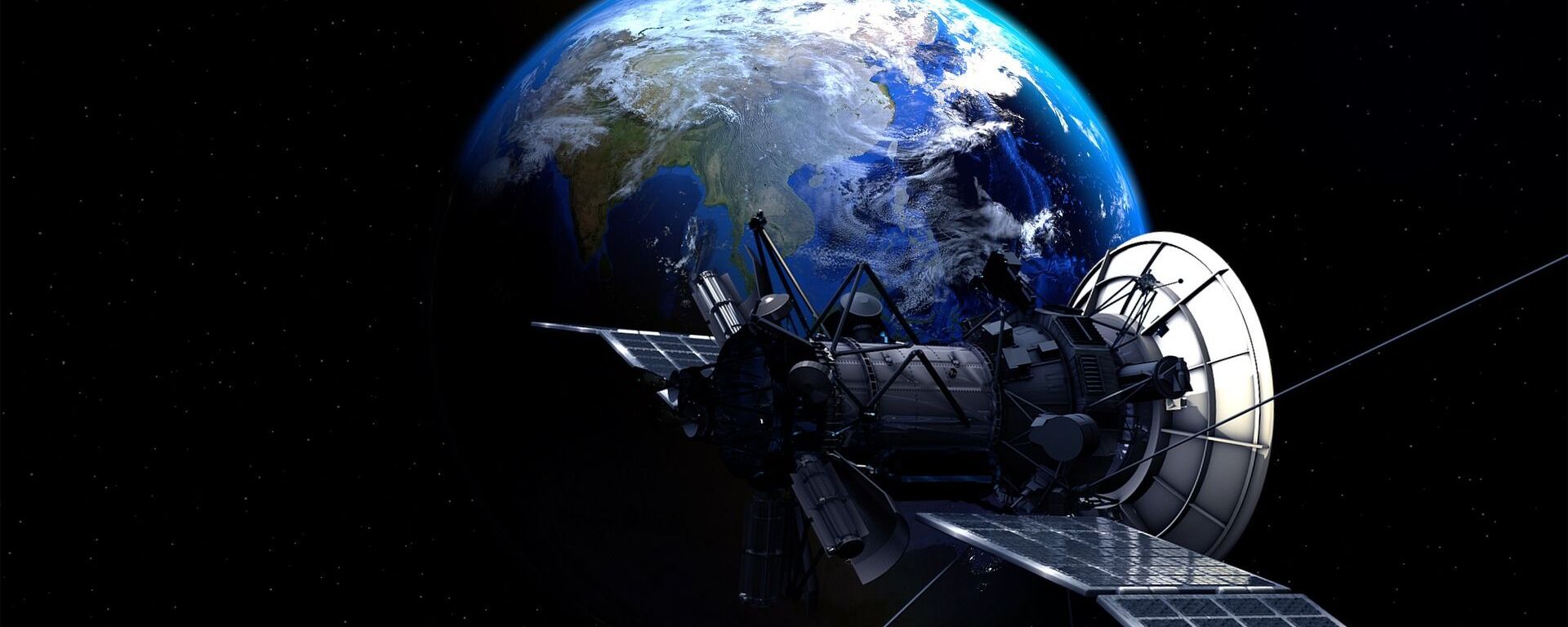 Un satélite en el espacio (imagen referencial) - Sputnik Mundo, 1920, 04.01.2022