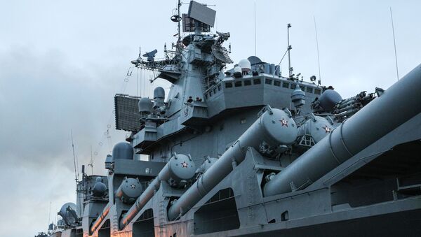 El crucero ruso Mariscal Ustinov - Sputnik Mundo