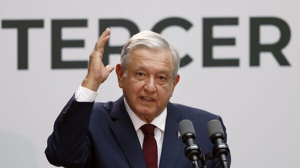 Andrés Manuel López Obrado, presidente mexicano - Sputnik Mundo