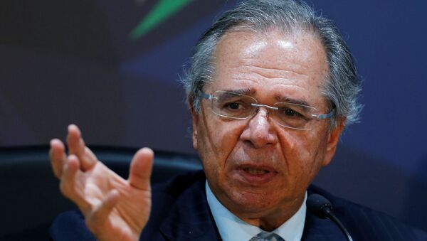 Paulo Guedes, ministro de Economía de Brasil - Sputnik Mundo