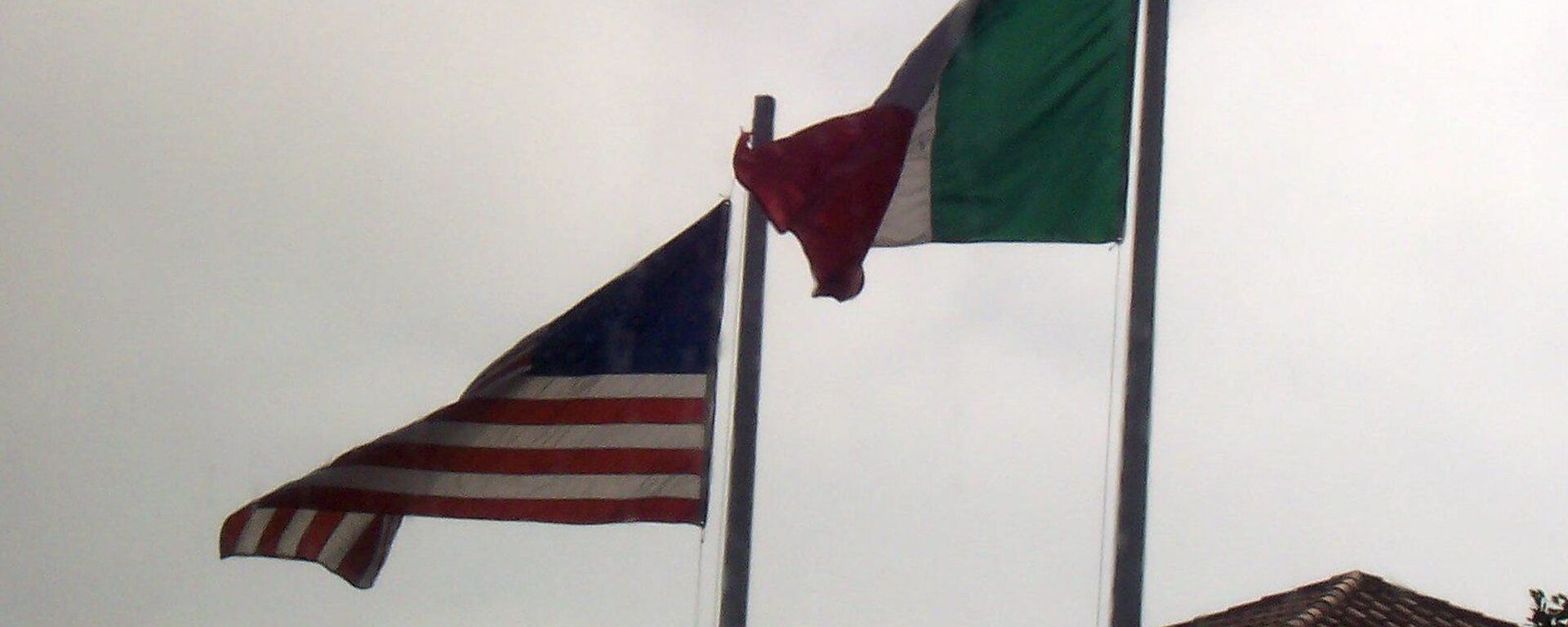 Banderas de EEUU y México - Sputnik Mundo, 1920, 09.09.2021