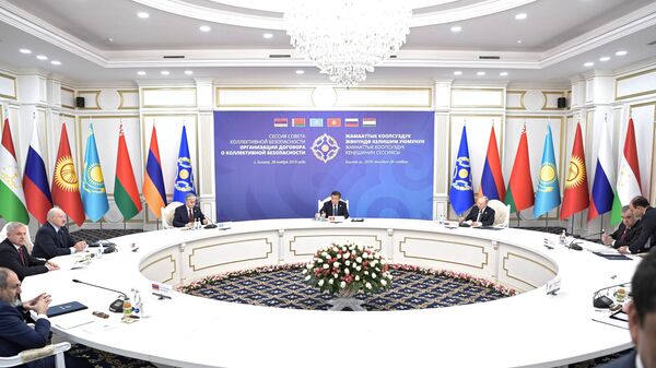 Cumbre de los países miembros de la Organización del Tratado de Seguridad Colectiva (OTSC) - Sputnik Mundo