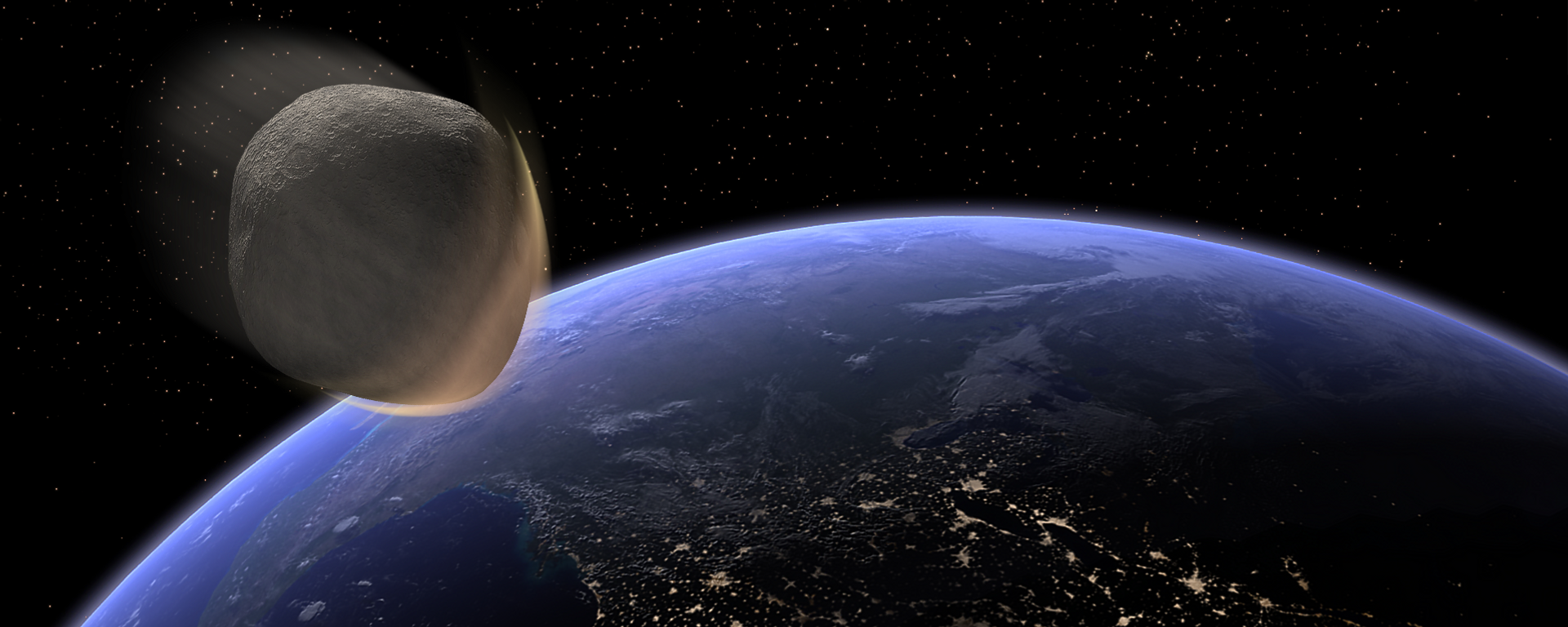 Un asteroide se acerca a la Tierra (imagen referencial) - Sputnik Mundo, 1920, 23.03.2023