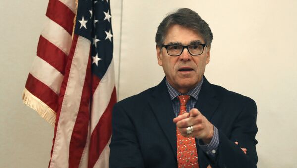 Rick Perry, secretario de Energía de EEUU - Sputnik Mundo