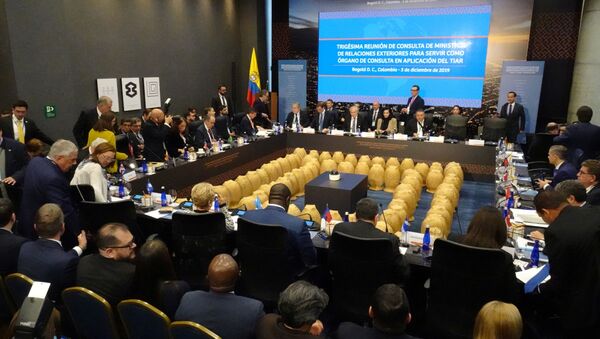El encuentro de los miembros del TIAR en Bogotá - Sputnik Mundo