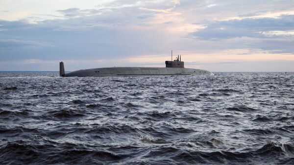Un submarino nuclear ruso (archivo) - Sputnik Mundo